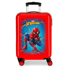 Miss Pink Spiderman Black Red Cabin Suitcase 37 x 55 x 20 cm Rigid ABS Combination Lock 34 Litre 2.6 kg 4 Double Wheels Hand Luggage