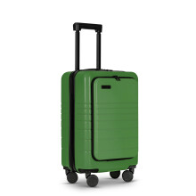 ETERNITIVE - Suitcase I Travel Suitcase Made of ABS I Trolley I Travel Trolley Lightweight with Double Wheels 360? I Hard Case with TSA Lock, Green,