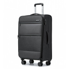 British Traveller Medium Suitcase Lightweight Luggage Hold Check in Luggage with 4 Wheels