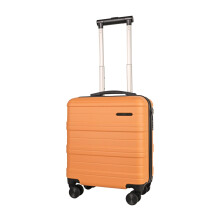 JLY 45x36x20cm Hard Shell Cabin Suitcase, TSA Lock, 4 Spinner Wheels, Water-Resistant, Airline Approved, Lightweight Carry-On Luggage for Short Trips