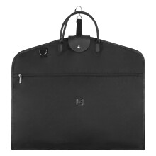 Travel Suit Carrier Bag (Light) for 1-2 Suits 40" - Elegant Business Suit Cover with Shoulder Strap - Garment Bags for Men and Women - Breathable -