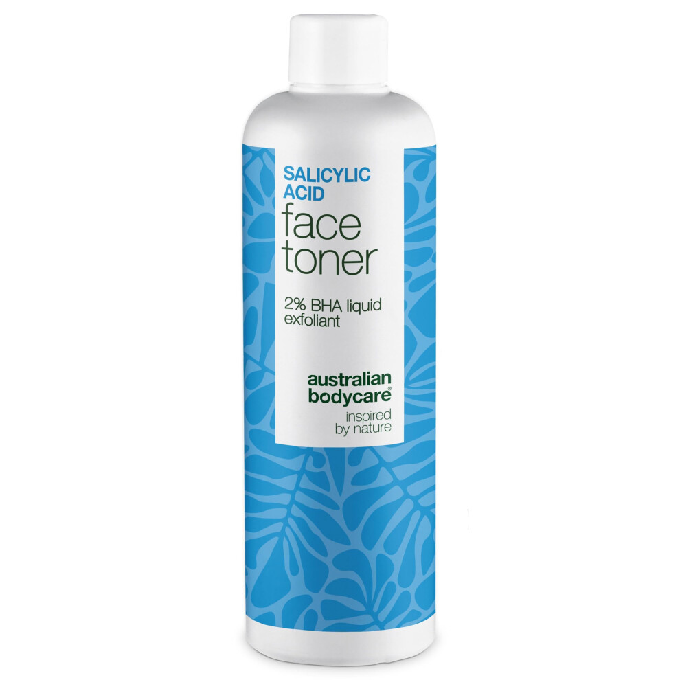 Australian Bodycare Salicylic Acid Toner For Acne-Prone & Oily Skin, Helps Reduce Clogged Pores & Breakouts ? With 2% Salicylic Acid, Glycolic Acid, Zinc & Panthenol