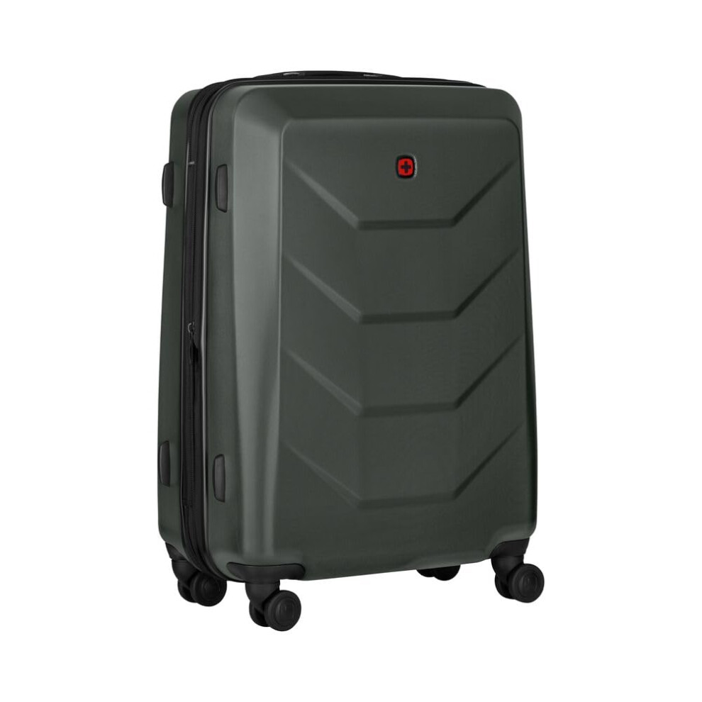 Wenger Prymo 653636 Medium Hard Case With 4 Wheels, Trolley, Medium, 59 (67) L, Security Lock, Women Men, Travel Holiday, Anthracite