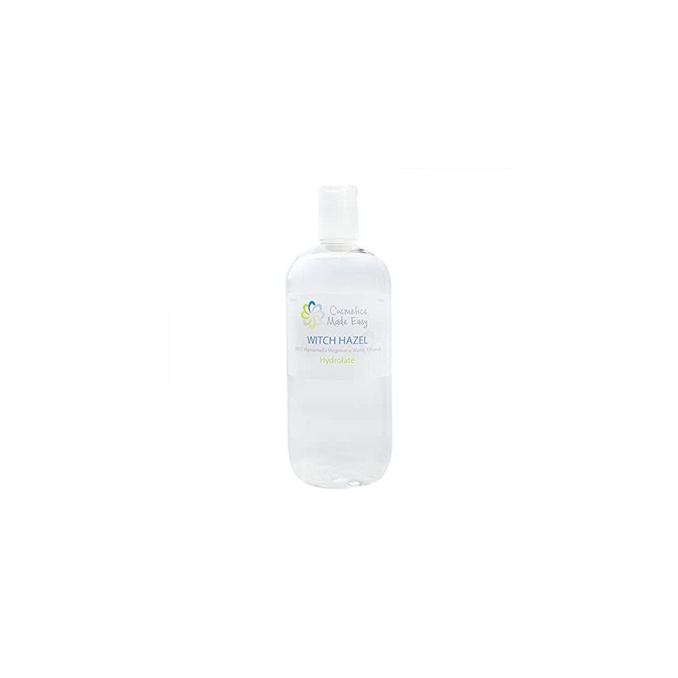 Cosmetics Made Easy Witch Hazel (Distilled, Alcohol Free) 1 Litre/1000Ml Pure & Natural,