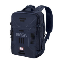 KARACTERMANIA NASA Spaceship-Mercury Backpack Underseat Cabin Bag 40x20x25cm, Dark Blue, Capacity 20 L