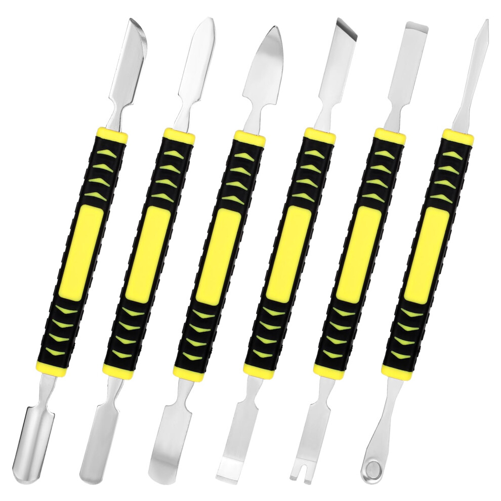 Electronics Tool Kit 6Pcs Metal Spudger Set Dualended Pry Bars For Phone Laptop Tablet 9169991250397