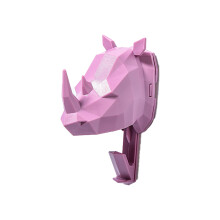 Percha con forma de animal salvaje, gancho de pared de resina resistente, ganchos de diseño único, decoración de pared duradera para múltiples