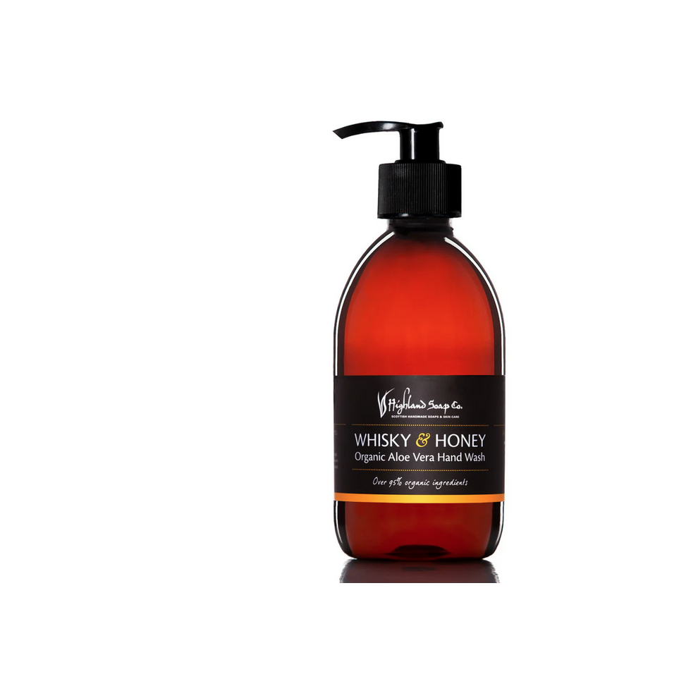 Highland Soap Company Highland Soap Co Scottish Whisky And Honey Organic Aloe Vera Hand Wash