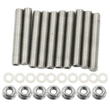 for 1320 Performance Intake Manifold Extended Stud Studs Bolt Kit for B D H F GSR Si Series Engines