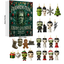 (Frankenstein)Gorilla Air Force Ballet Christmas Advent Calendar Blind Box 24 Countdown Day