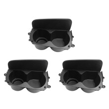3X Coperchio Portabicchieri per Console Centrale Auto 84651-3C100 per Sonata 2001-2004 Portabevande per Scatola Portaoggetti 846513C100AX
