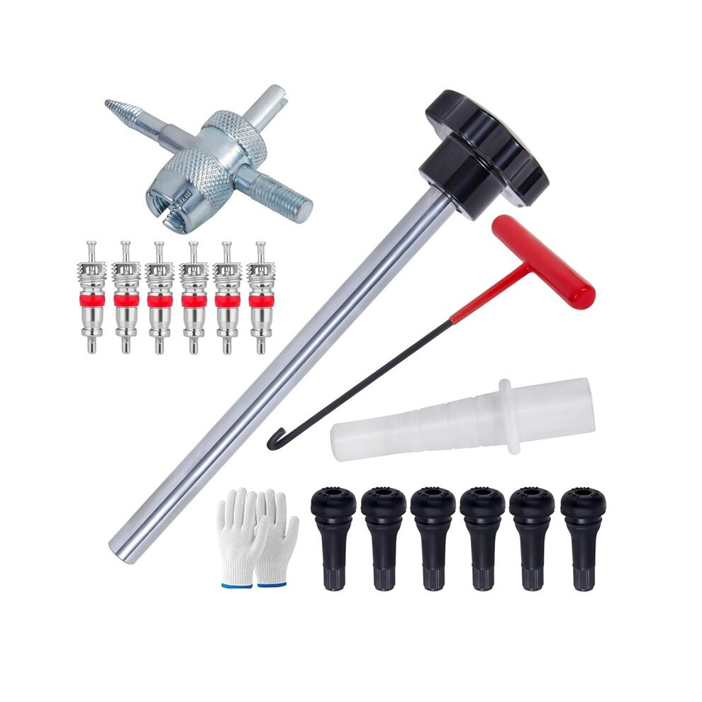 Quick Change Tire Valve Tool Kit, Tire Valve Stem Core Quick Change Tool Kit, Replace Car, Atv, Truck, Motorcycle, Etc,A 4712105189332