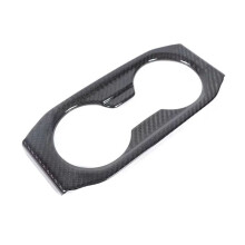 Fibre de Carbone pour Série 5 G60 2024 Porte-Gobelet Arrière de Voiture Garniture de Panneau Accessoires Intérieurs