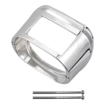 Couvercle de Feux Arrière de Frein pour Feu Arrière Chromé pour Touring XL Dyna FLSTF FLHRC FLHTC