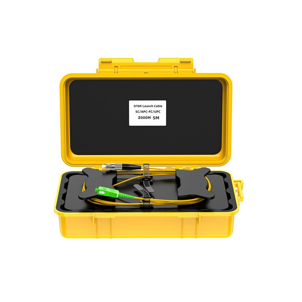 Otdr Dead Zone Eliminator Fiber Rings Fiber Optic Otdr Launch Cable Box 2Km Sc/Apc-Fc/Upc 4712935607884