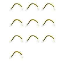 10PCS 20cm 4Pin Power ATX 4 Pin Male to Female PC CPU Power Supply Extension Cable 4Pin Connector Adapter