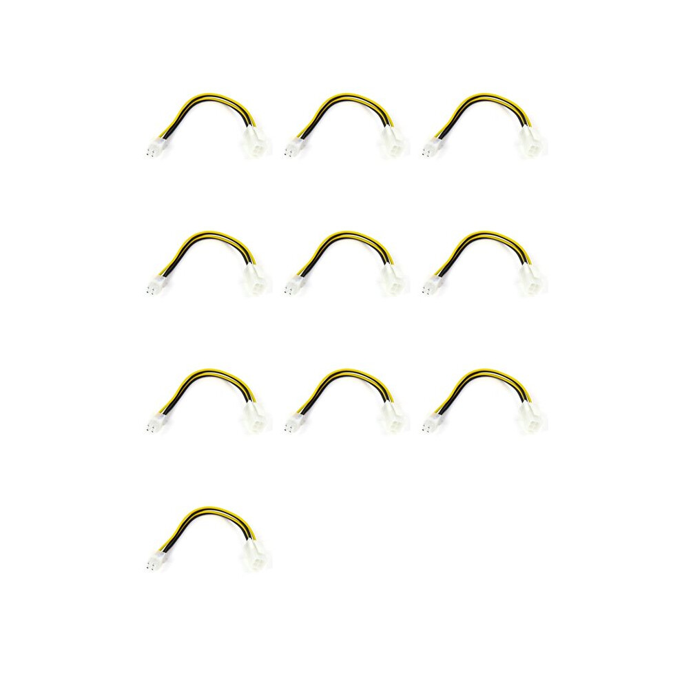 Photos - Cable (video, audio, USB) 10PCS 20cm 4Pin Power ATX 4 Pin Male to Female PC CPU Power Supply Extension Cable 4Pin Connector Adapter