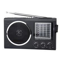 New Radio EC3070BT FM Old-Fashioned Card with SW Mp3 Radio  FM AM Adjustable Band Radio Black