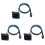 3X  SAS SFF-8643 to 4X29Pin SFF-8482 Hard Disk Server Cable 3.33TF/1M 1