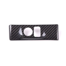 Car Headlight Adjustment Trim Cover Carbon Fiber for GTR R35 2008-2016 Interior Accessories(Black)