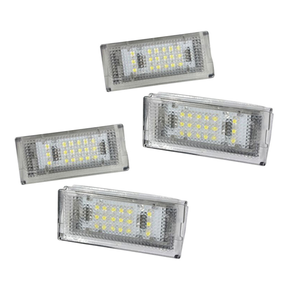 4X 18 Led Number License Plate Lamp For E46 4Dr Sedan 325I 328I 99-03 Light 6031864562889