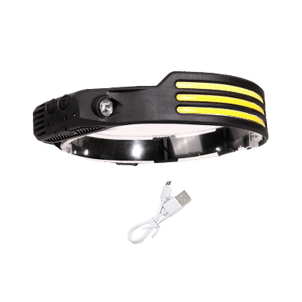 Induction Lamp Cob Lamp Head Flash Usb Rechargeable Torch ( ) Light/White 4712084011662
