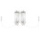 Lampadina DRL da 2 Pezzi 6000K LED Bianco H3 100W 2323 2