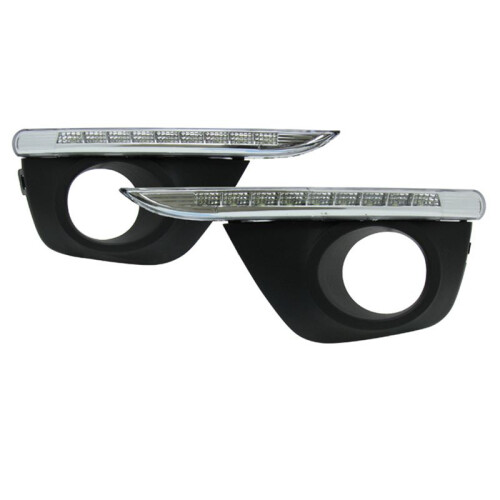 Lâmpada de Neblina LED MonocromáTica DRL para Koleos 2011-2012