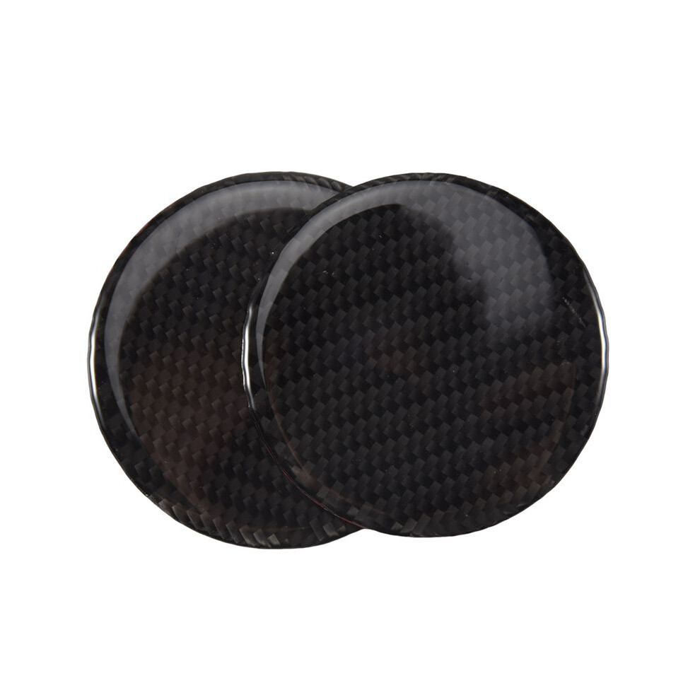 Cup Holder Coasters Pad Waterproof For Mustang 2015 2016 2017 2018 2019 2020 Carbon Fiber 6032945814156