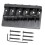 5 String Thickened Bass Saddle Bridge Pull String Plate for 5 String Electric Bass Guitar Accessories Black 1