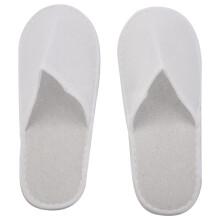 Pantuflas Desechables, 12 Pares de Pantuflas Desechables con Punta Cerrada TamañO Apto para Hombres y Mujeres para Hoteles, HuéSpedes de Spa Usados,