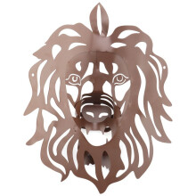 Nordic Gold Lion Wall Animal Lion Art Wall Luxury Decor Kitchen Wall Bedroom Indoor Lion Wall,Large