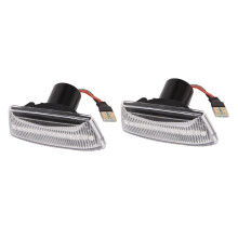 Car Dynamic Side Light LED Turn Signal Light for BLS CTS Daewoo Lacetti Cruze Clear