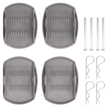 Caravan Jack Pads Leveller Wheel Foot Leg Support Jacking Lift Pad Support Stand for Trailers RV Jack Lift Pad