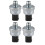 4X Dsc Brake Pressure Sensor  for  E46 E60 E61 E63 E64 E90 Z3 Z4 34521164458 1