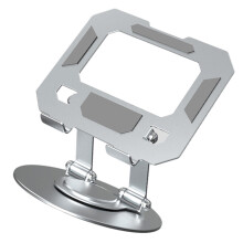 Portable Laptop Stand Adjustable Folding-frost silver 258 1