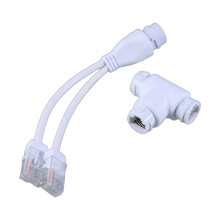 POE Splitters RJ45 2-in-1 Networking Cabling Connectors for