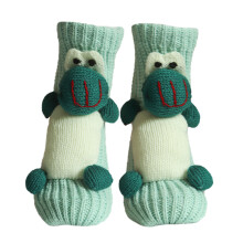 3D cartoon gebreide sokken antislip verdikte winterwarmte-A