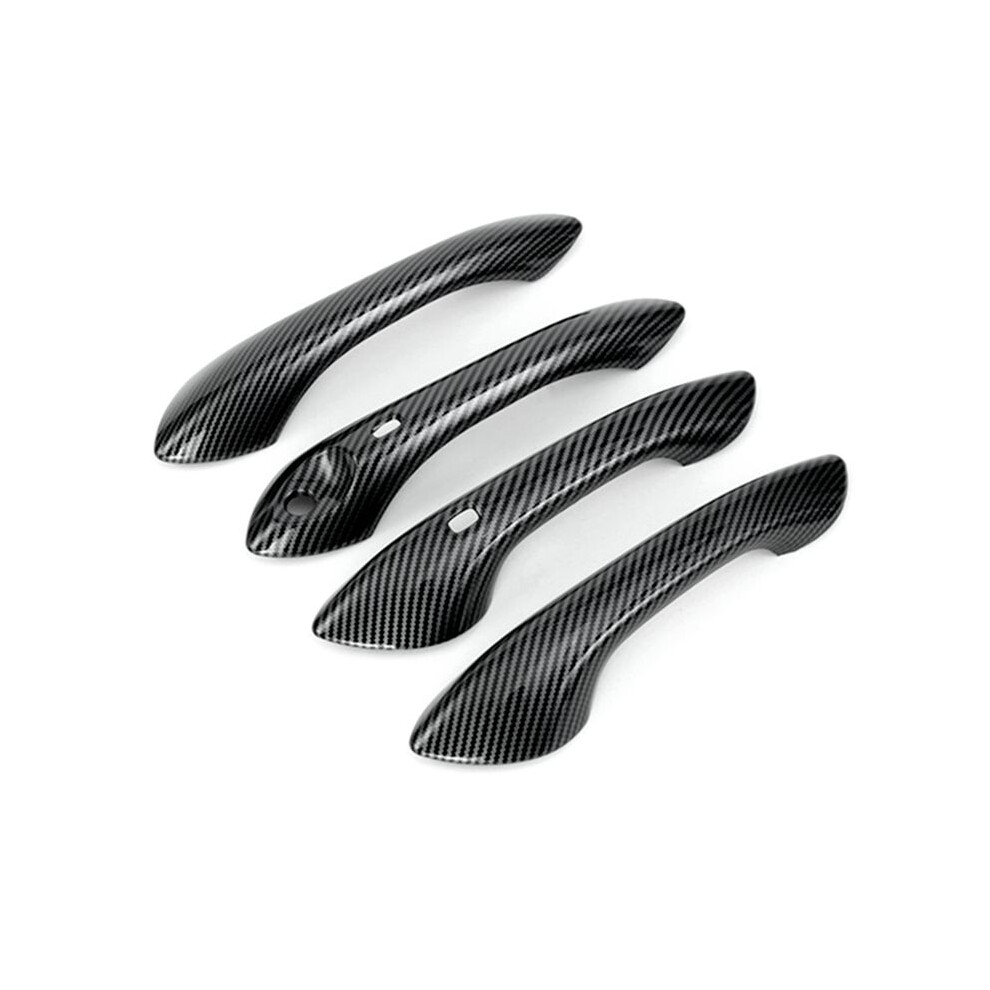 Car Exterior Door Handle Cover Trim For Trax Seeker 2023 2024 Accessories (Abs Carbon Fiber) 4711640649592