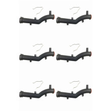 6X 9800661880 1351VF Engine Coolant Water Hose with Metal Clip Lock for C4 207 308