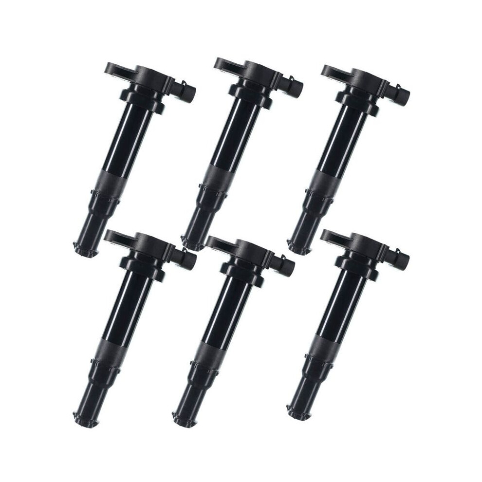 6Pcs Ignition Coils Pack For Optima 2006 Santa Fe 07-09 27301-3E100 6033017028105