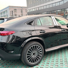 Żaluzje Tylne Trójkątne do Okien Samochodowych, Żaluzje, Rolety, Osłony dla - GLC Coupe C254 2024+ AMG, Połyskująca Czerń