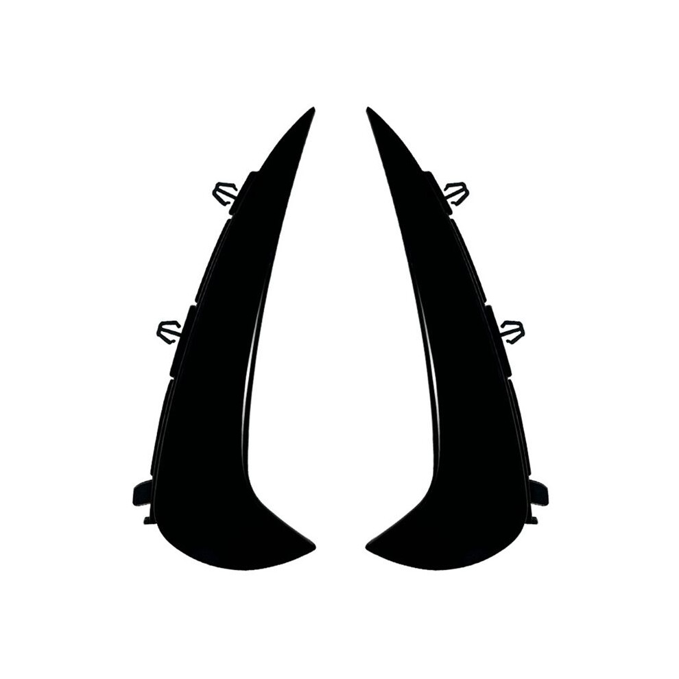 For Glc Class X254 Amg 2023 2024 Rear Bumper Trim Lip Spoiler Canards Fins, Black 4713626056899