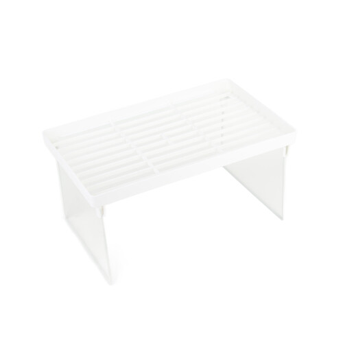 Multifunction Foldable Metal ABS Kitchen Cabinet Shelf, Space Saver 1