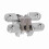 Unsichtbares Kreuzscharnier 60,4 mm für 18