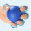 Finger-Trainingsball, Elastischer PU-Silikon-Griffkraftverstärker, Durchmesser 7 cm 1