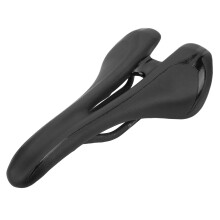 Universal Fit Cycling Saddle With Shock Absorption Ergonomic Design Ventilated Hollow Design Durable Material Waterproof Lightweight Gel Padding