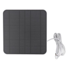 12W wasserdaktiges Solarmodul für Ring-Kamera-Batterie – 172x176mm, weiß