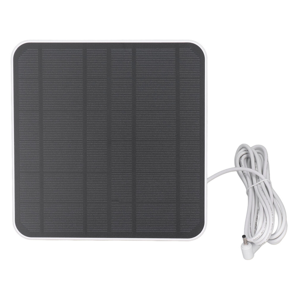 12W Waterproof Solar Panel For Ring Camera Battery, 172X176x12mm 7601387195827