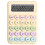 Mechanical Keypad Calculator Clear LCD Display Student-Yellow 1